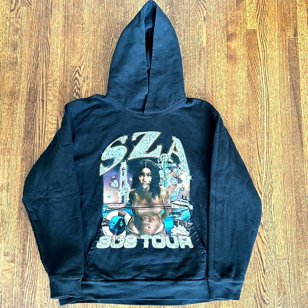 Sza SOS Tour Merch Top Dawg Entertainment TDE Official Hoodie